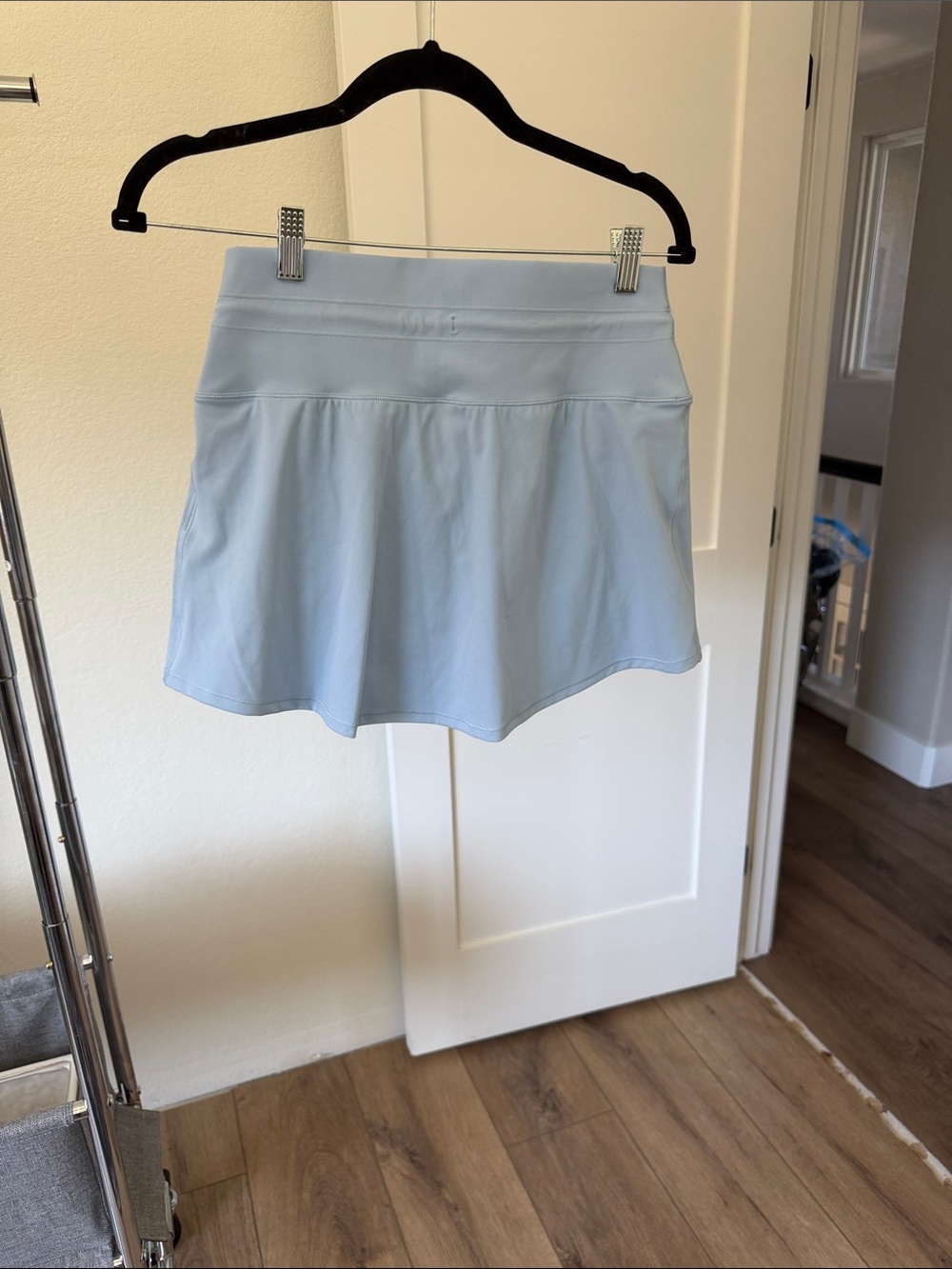 Vuori Light Blue Athletic Skort with Drawstring - Picture 2 of 4